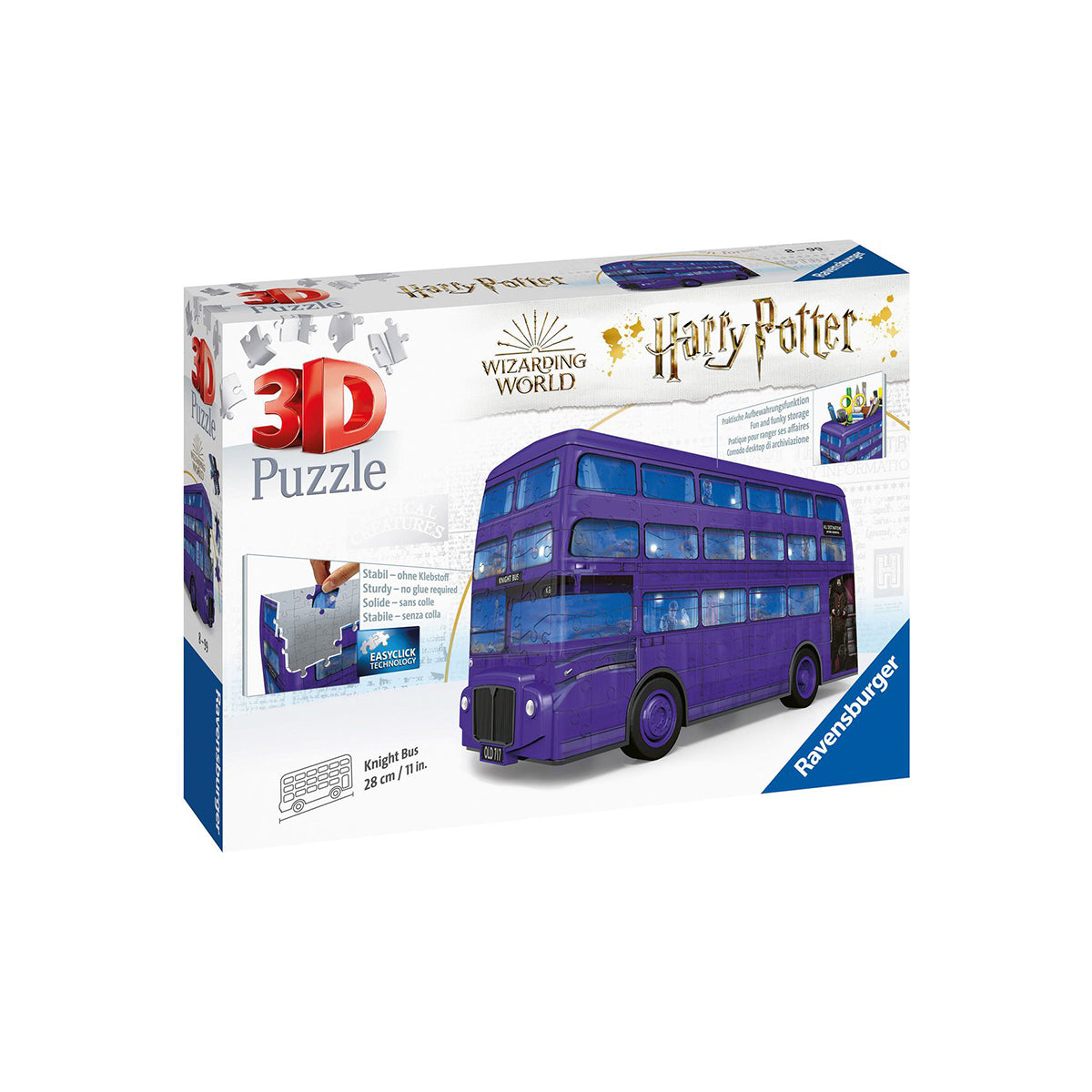 Harry Potter Knight Bus 216 Piece 3D Puzzle