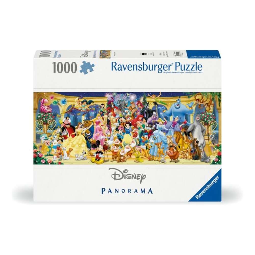 Disney Panoramic 1000 Piece Jigsaw Puzzle