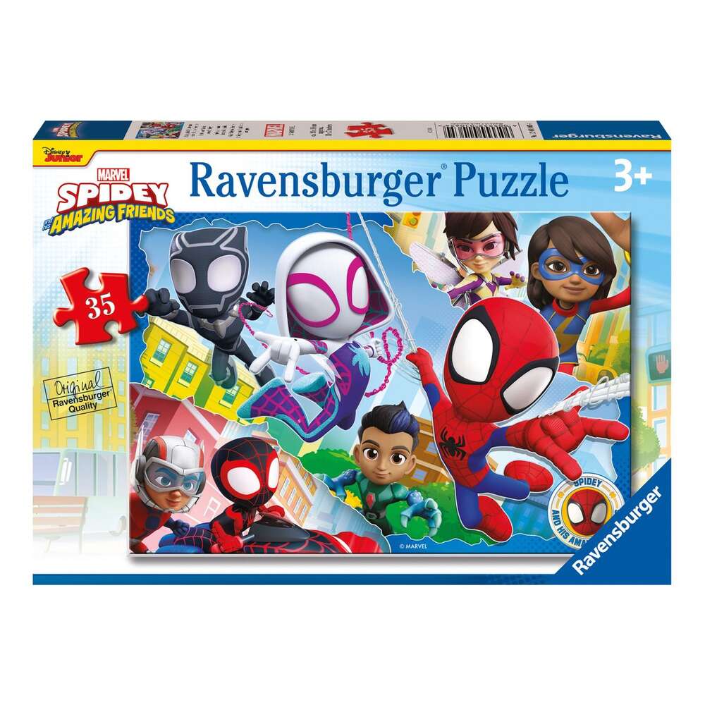 Spidey and His Amazing Friends 35 Piece Jigsaw Puzzle
