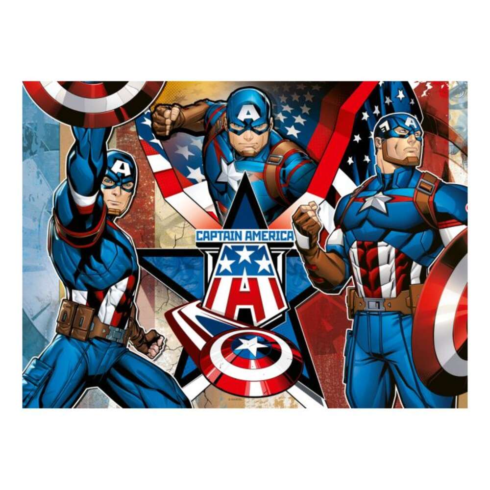 Marvel Captain America, 100pc XXL