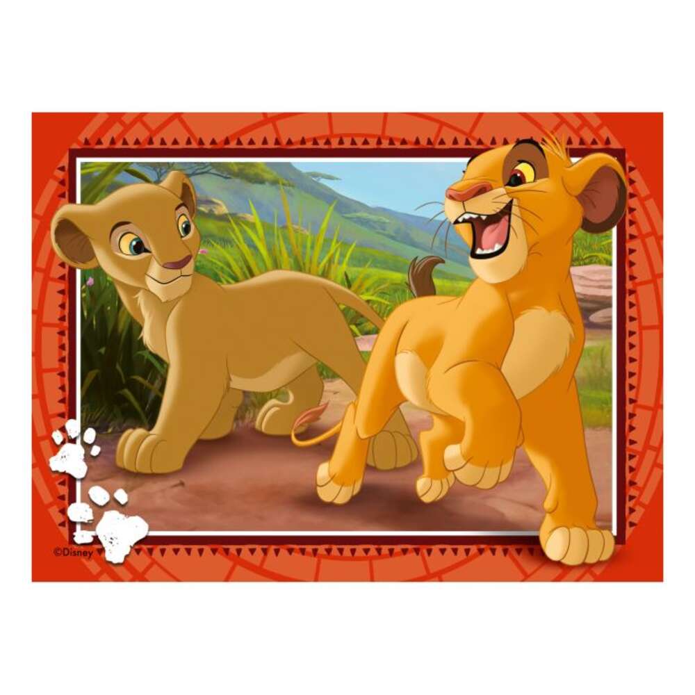 The Lion King 4 in a Box Puzzle