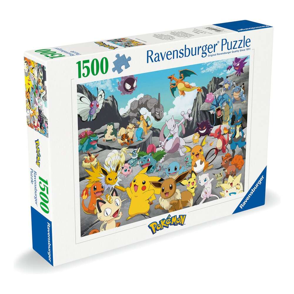 Pokemon Classics 1500 Piece Jigsaw Puzzle