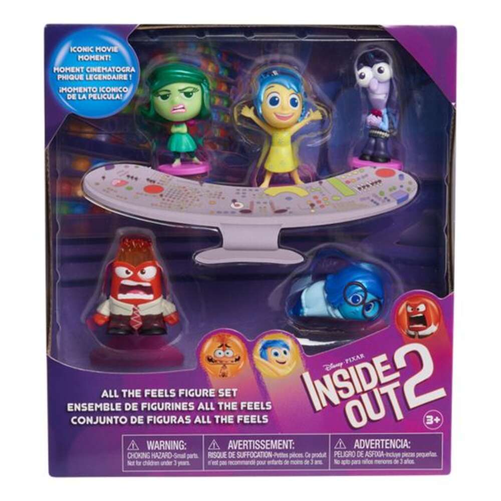 Inside Out 2 Feels Figures Set