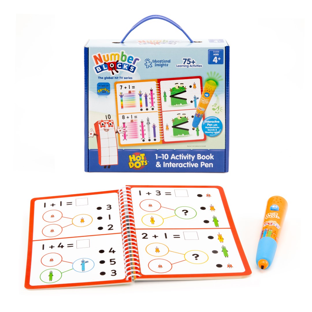 Numberblocks 1-10 Activity Book & Interactive Pen