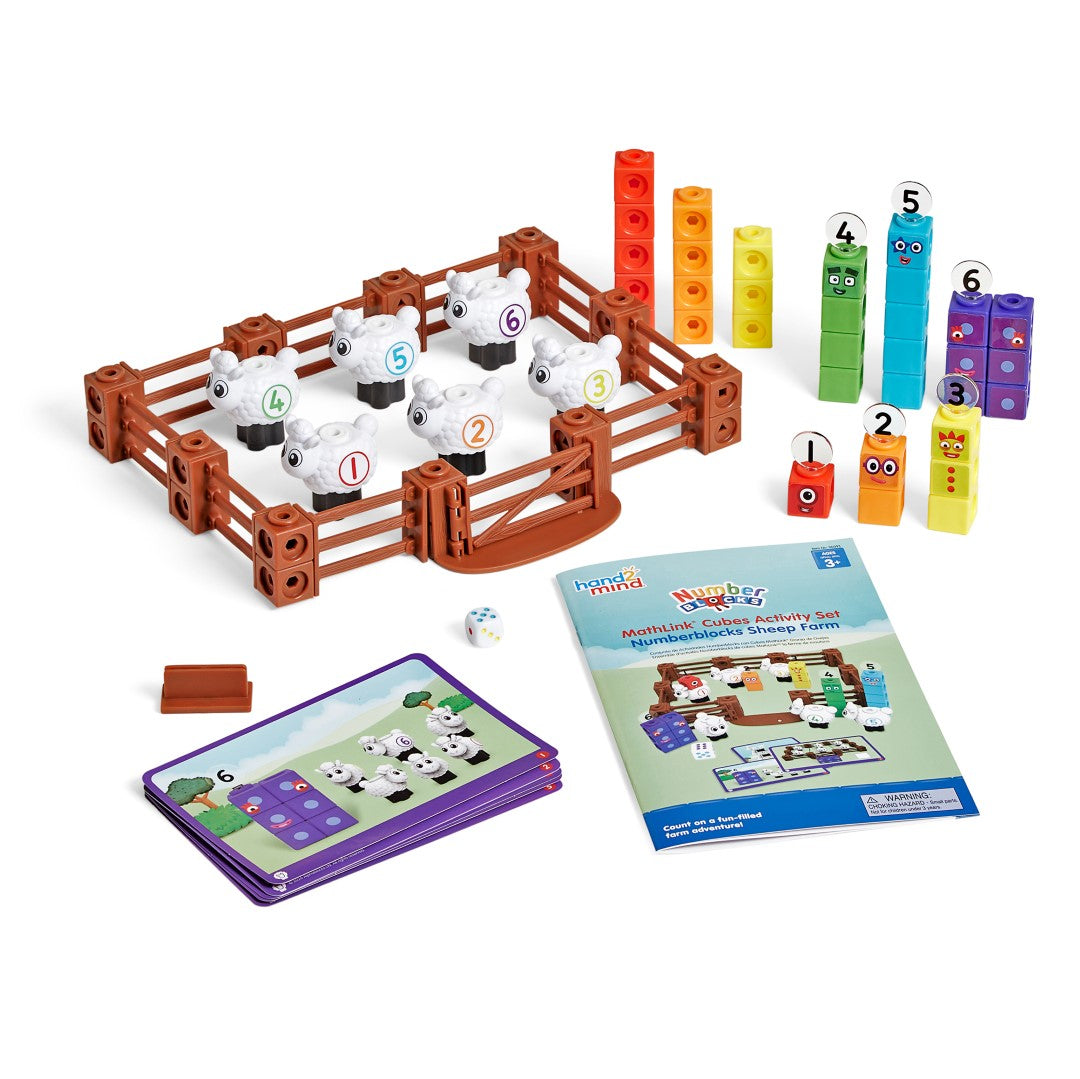 Numberblocks Sheep Farm Activity Set