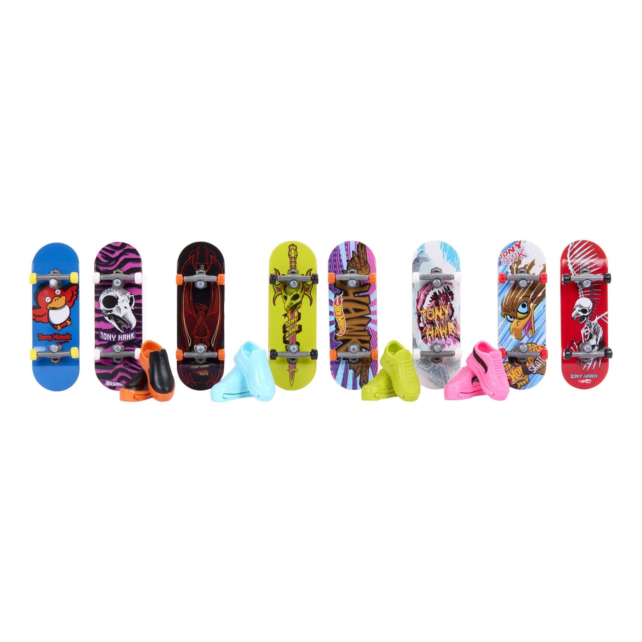 Hot Wheels Skate Rippin' Tricks Pack 8 Pack