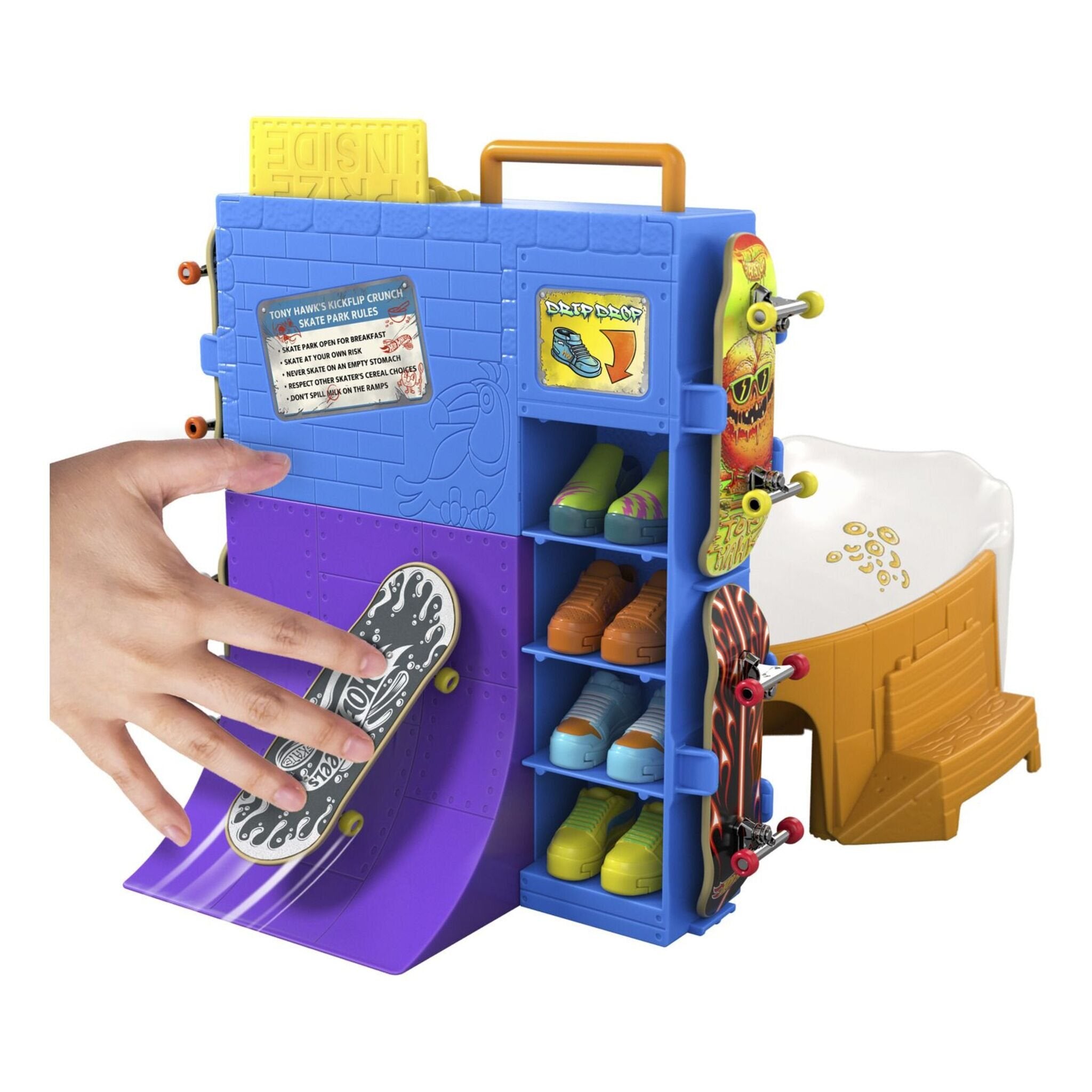 Hot Wheels Tony Hawk Cereal Skate Park