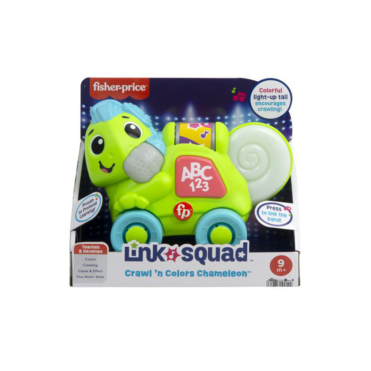 Fisher Price Link Squad Crawl and Colours Chameleon