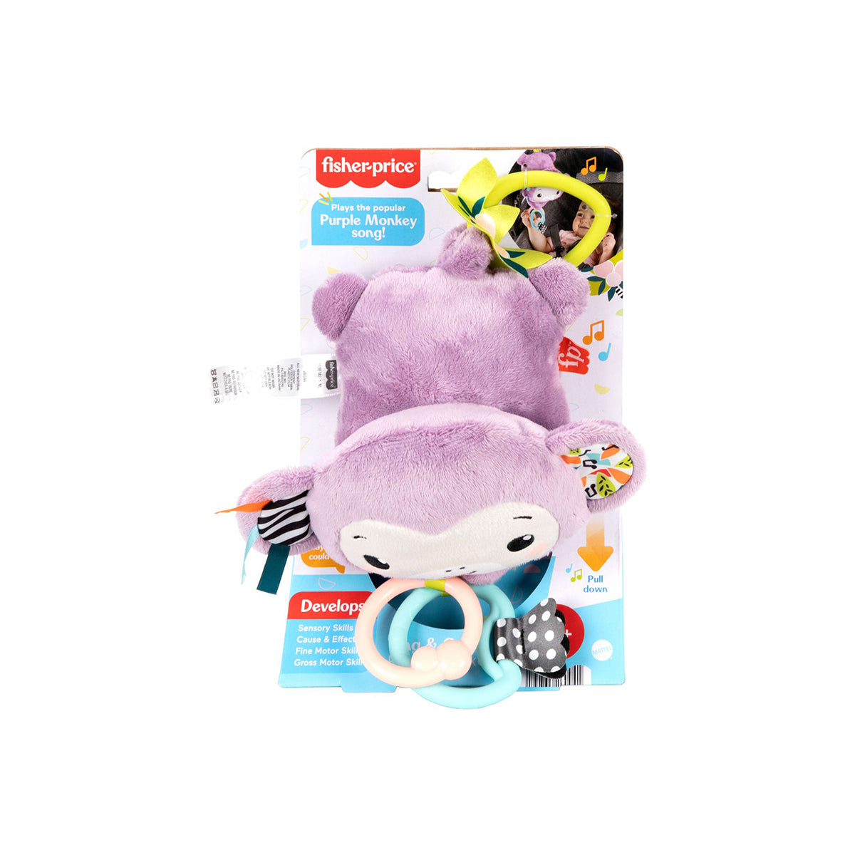 Fisher Price Sing & Go Purple Monkey