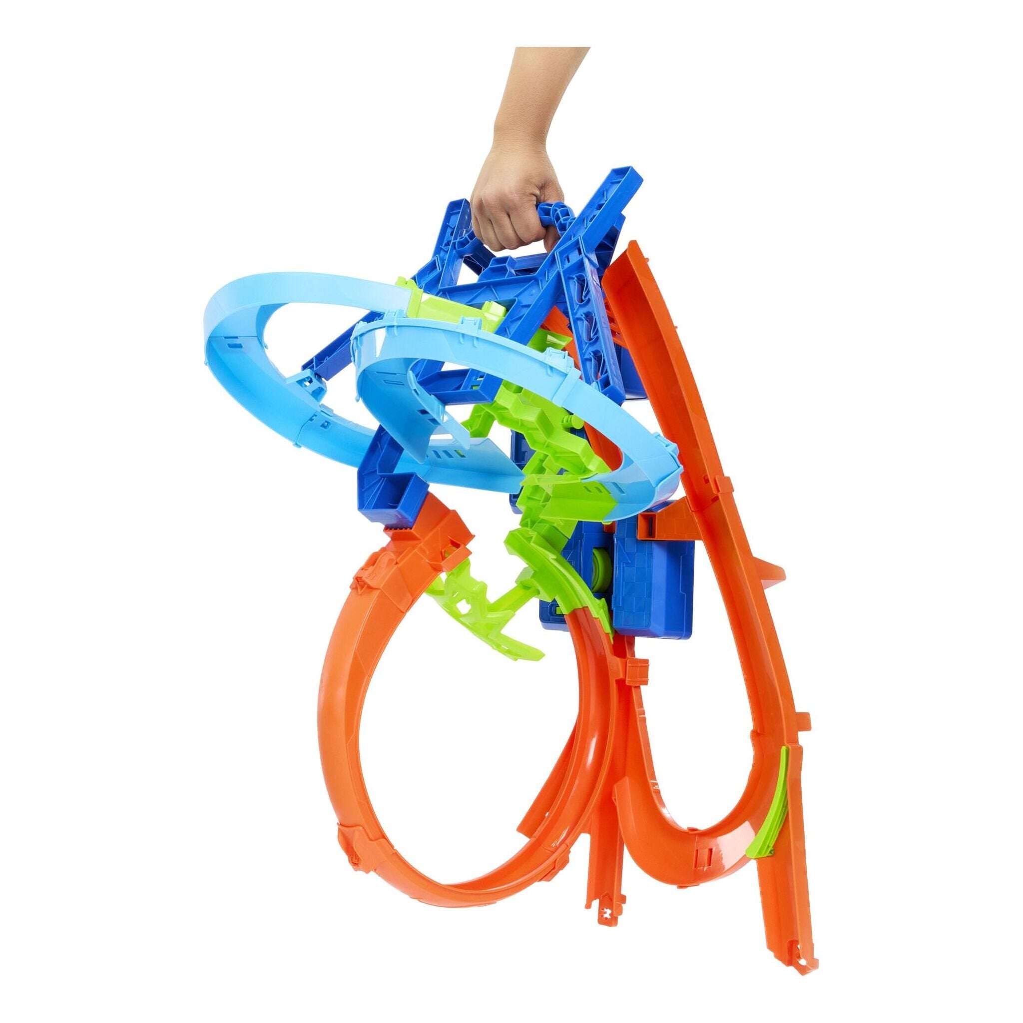 Hot Wheels Stunt Tracks Motorised Big Air Crash