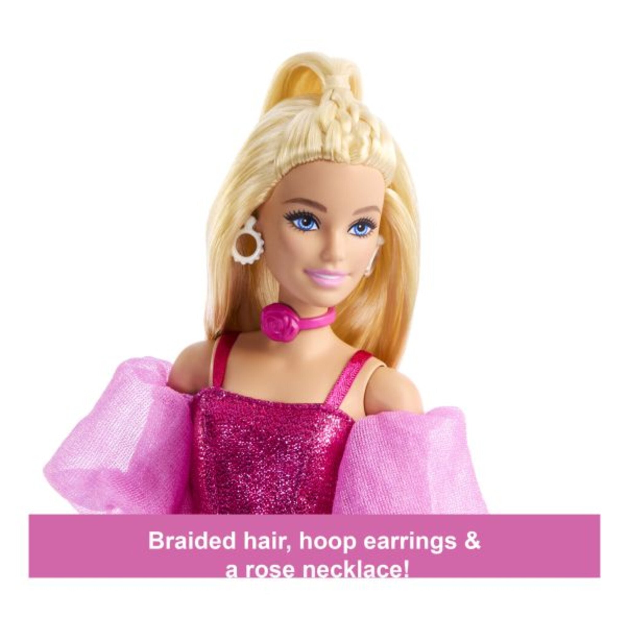 Barbie Deluxe Style Metalic - Pink Corset