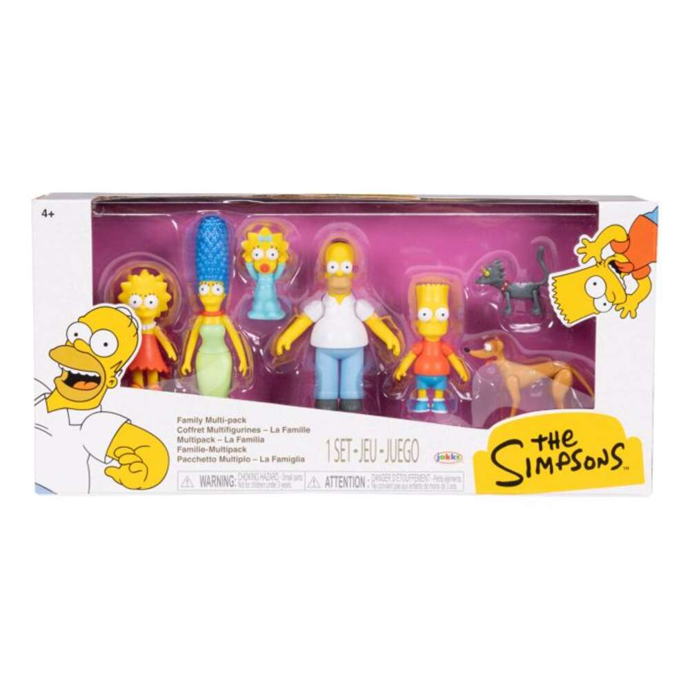 The Simpsons 2.5" Scaled Multipack