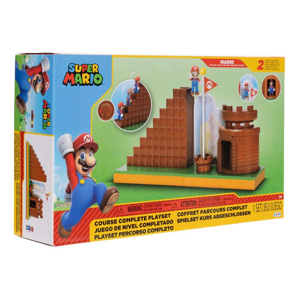 Nintendo Super Mario 2.5" Level End Playset