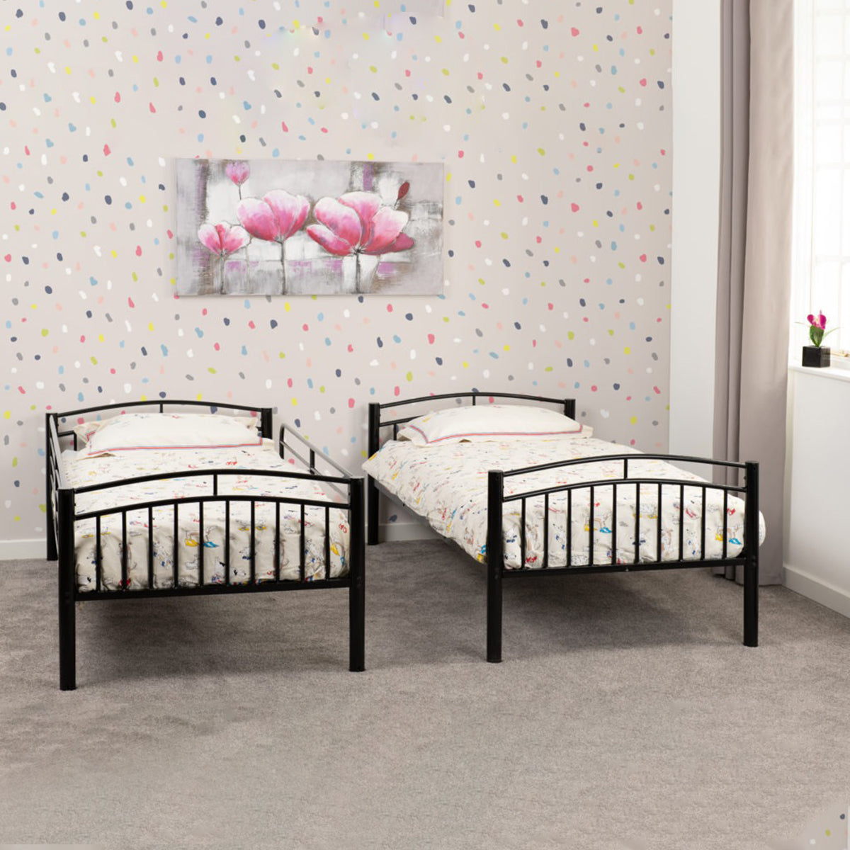 Ventura 3FT Bunk Bed - Black