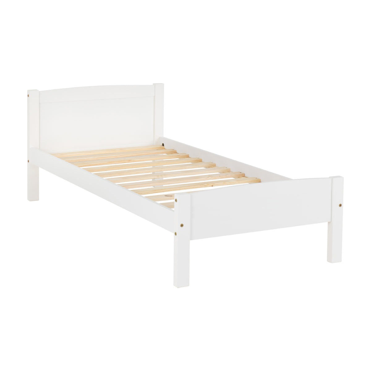 Amber 3FT Bed - White