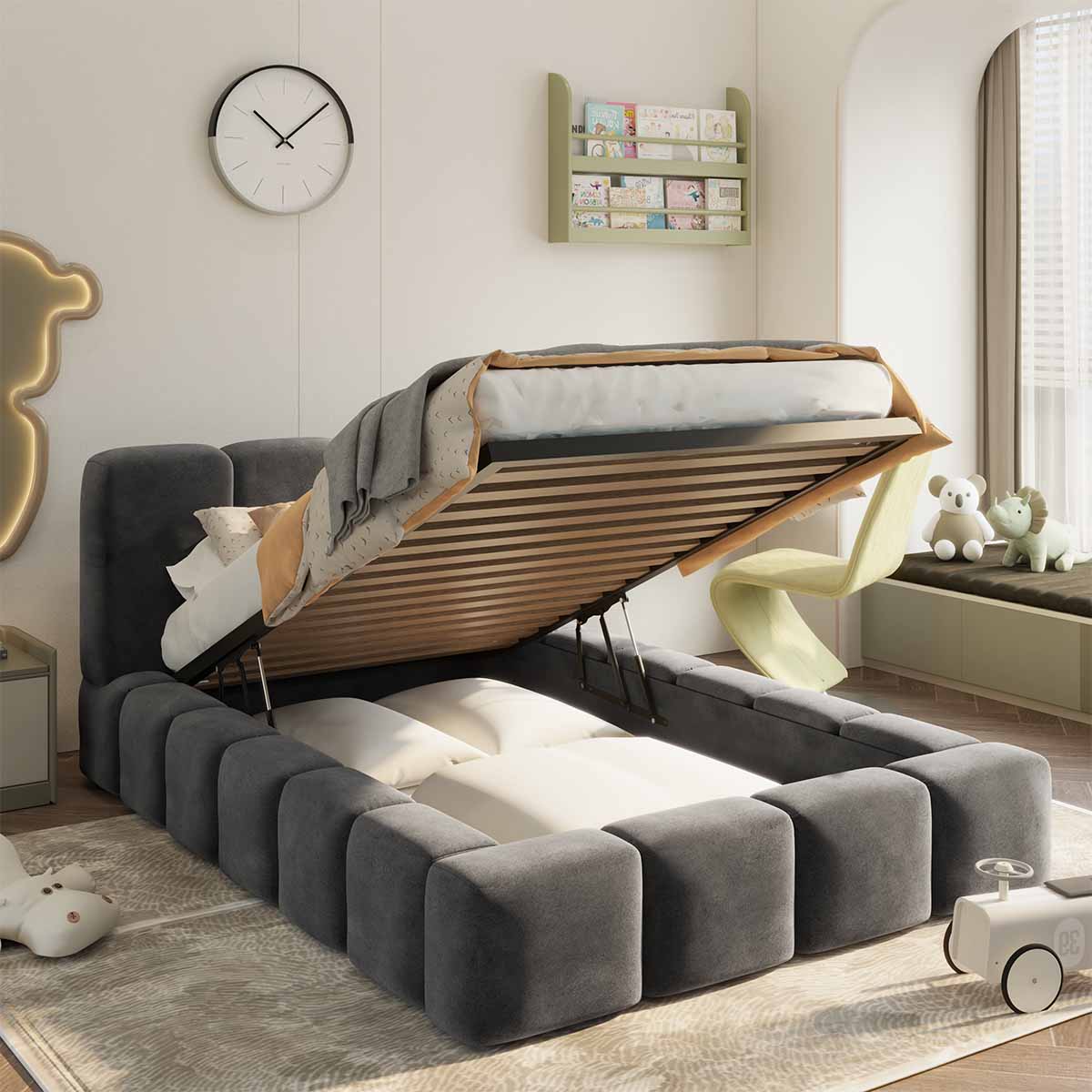 Chunky Barney Kids Bed