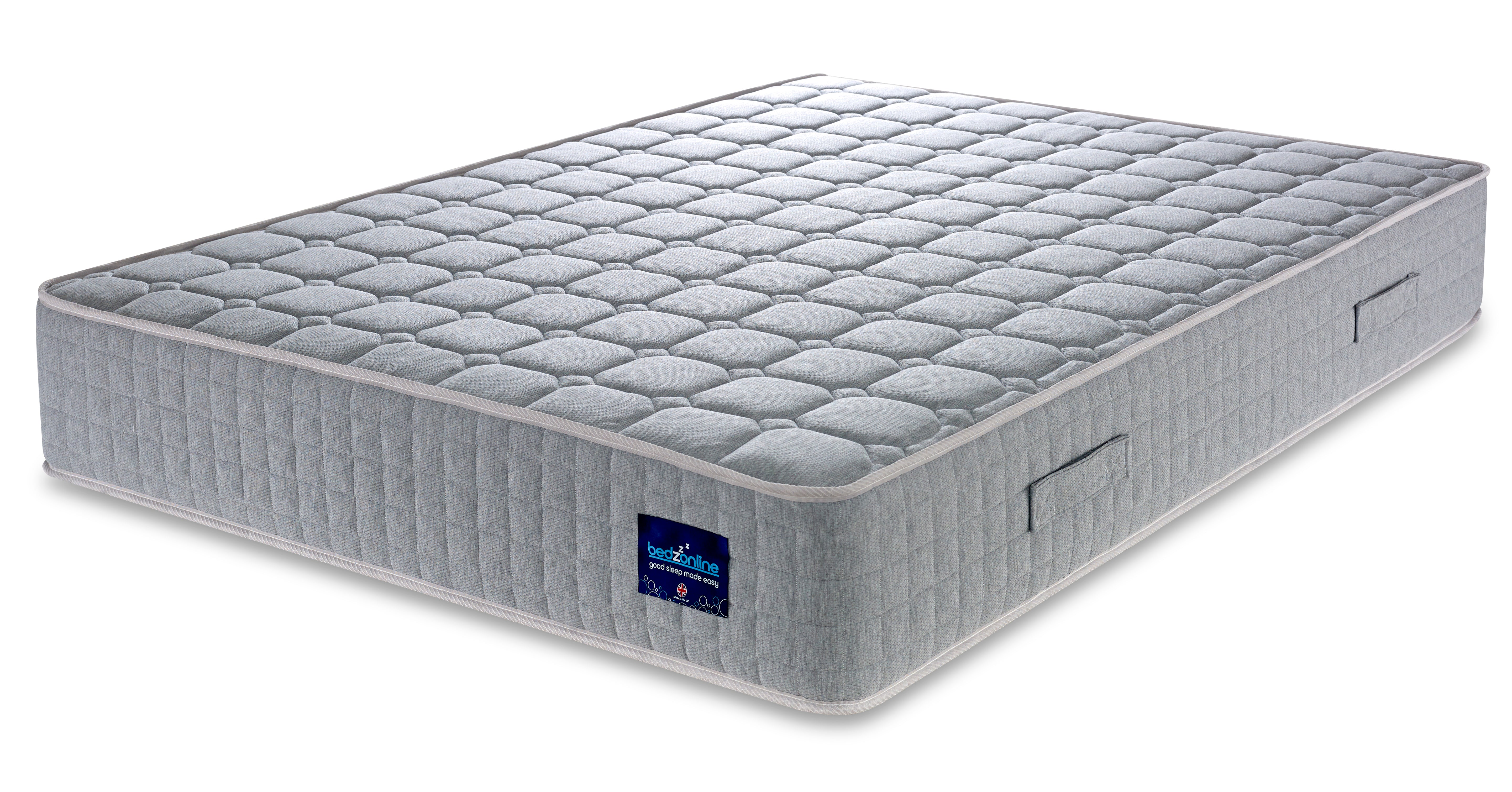 BedzOnline Pocket Sprung Mattress Double with Breathable Foam and Individually Pocket Spring - Medium
