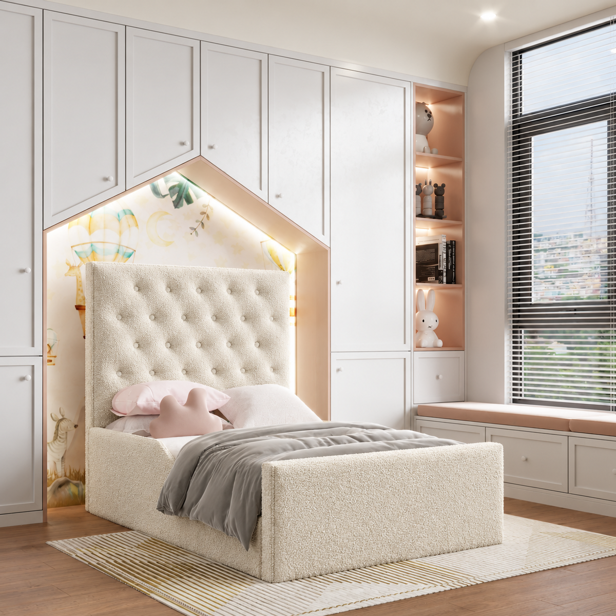 Boucle Warwick Andes Ecru