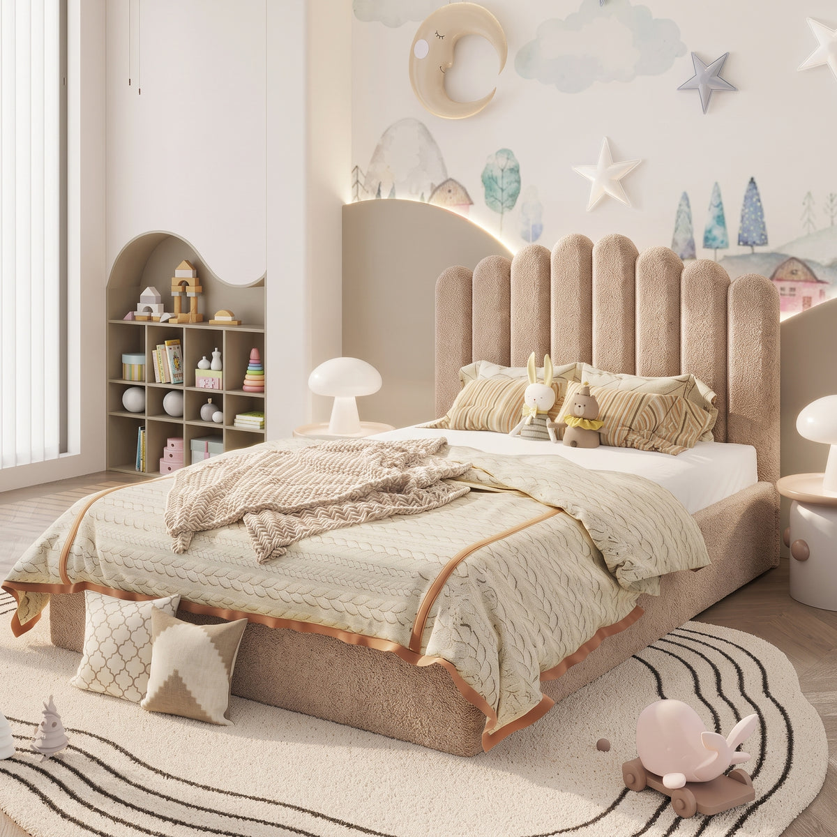 Boucle Warwick Andes Nougat