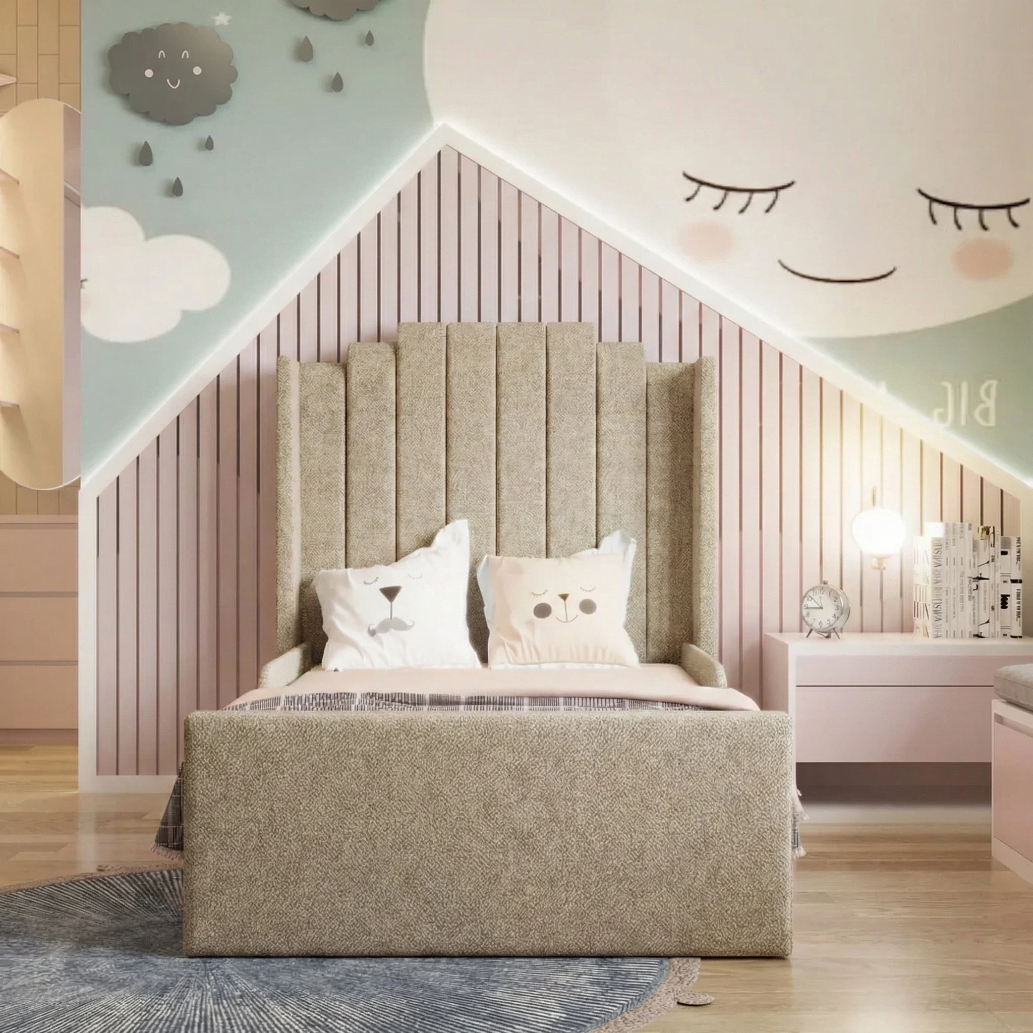 Boucle Warwick Andes Nougat