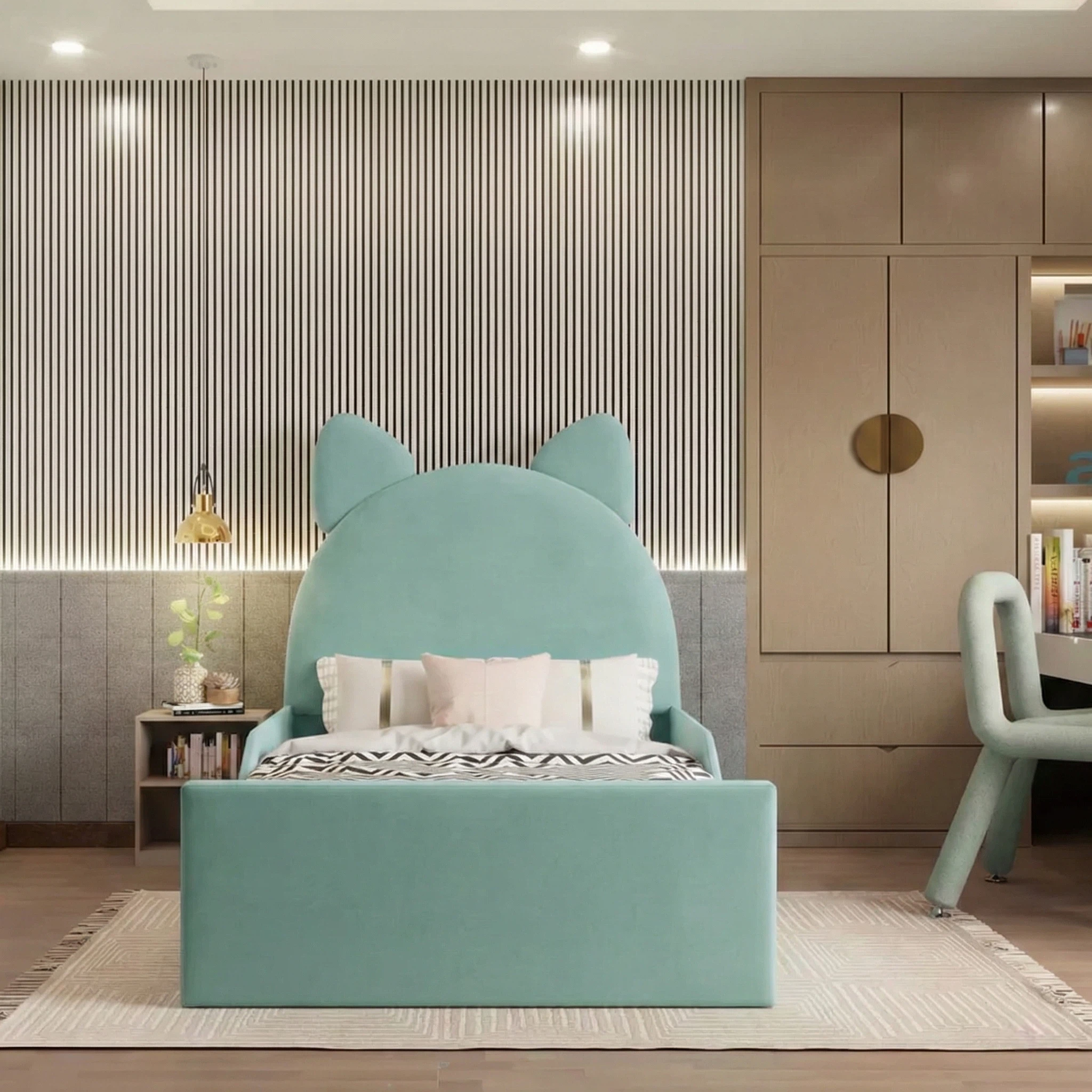 Plush Velvet Seafoam