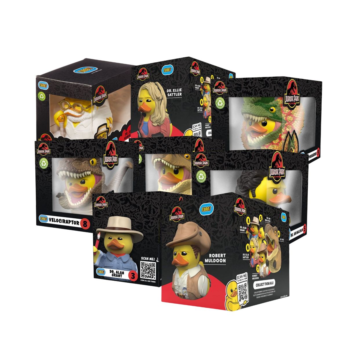 Jurrasic World Ultimate Boxed Tubbz Bundle (3+)