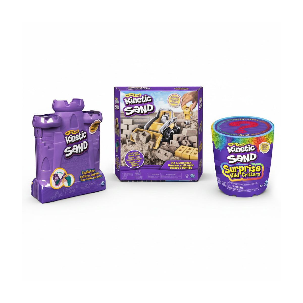 Kinetic Sand Gift Trio (Boys) (3+)