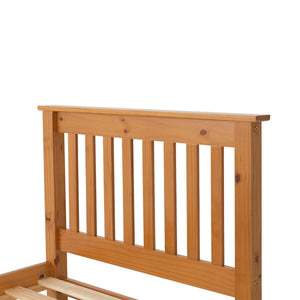 Monaco 3FT Bed Low Foot End - Antique Pine