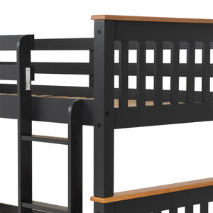 Neptune 3FT Bunk Bed - Grey/Oak Effect