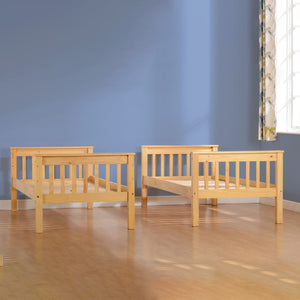 Neptune 3FT Bunk Bed - Oak Effect