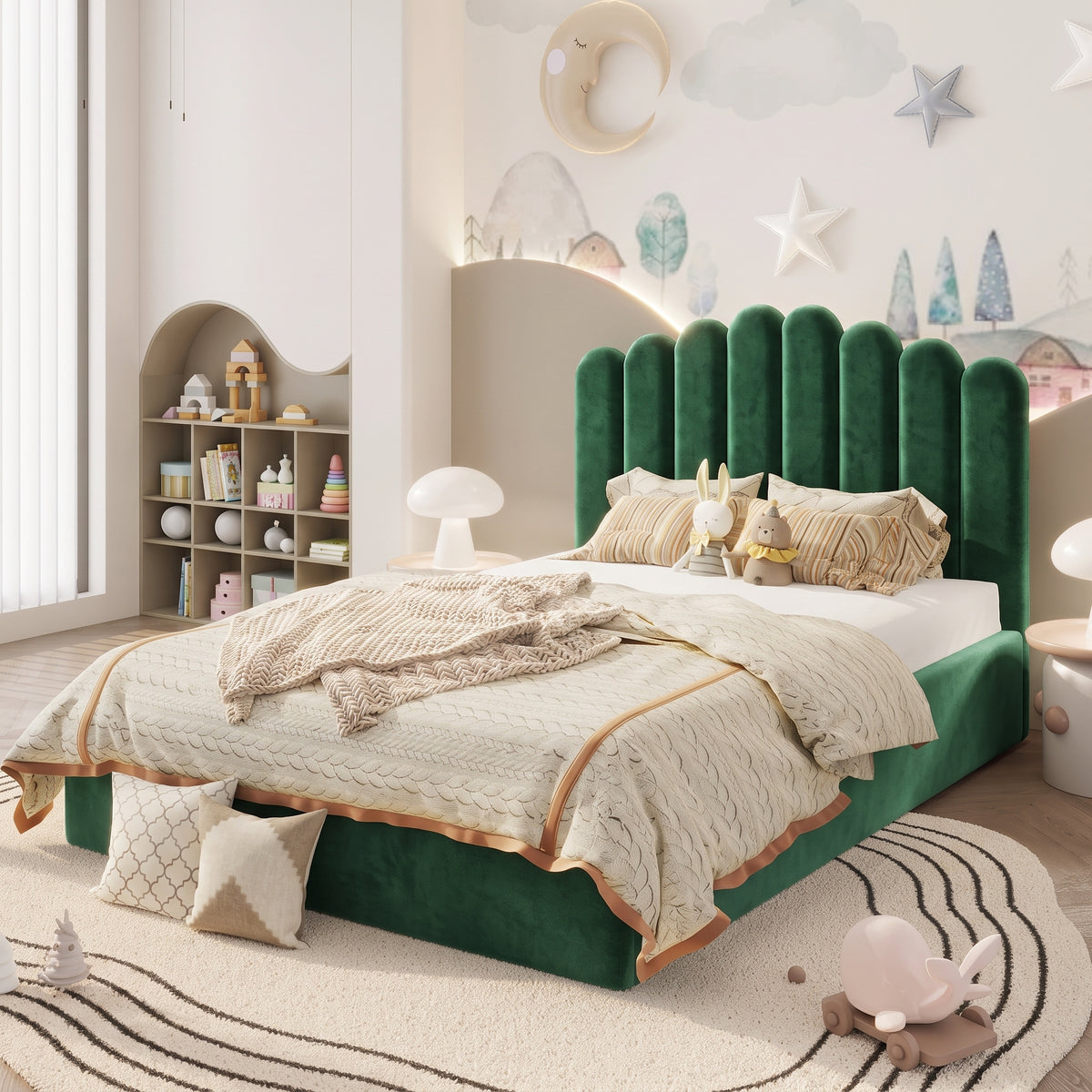 Plush Velvet Green
