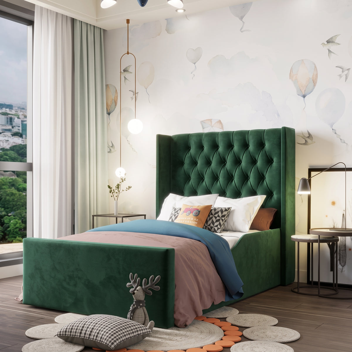 Plush Velvet Green