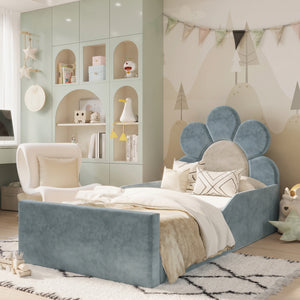 Plush Velvet Ice Blue