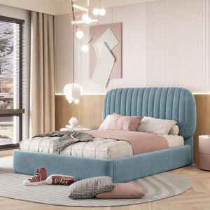 Plush Velvet Ice Blue