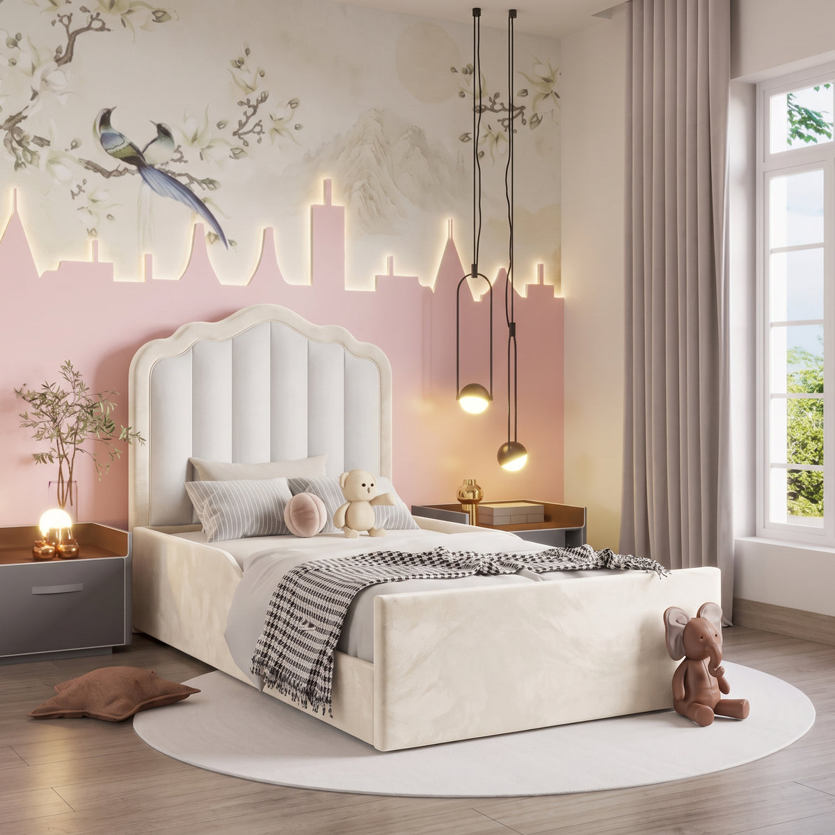 Plush Velvet Ivory