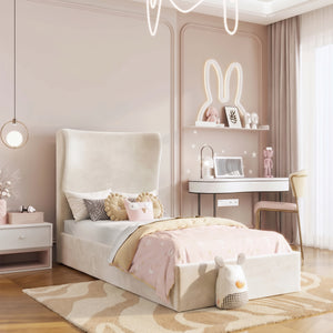 Plush Velvet Ivory