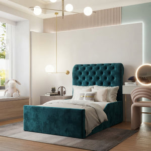 Plush Velvet Midnight Blue