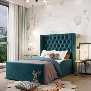 Plush Velvet Midnight Blue