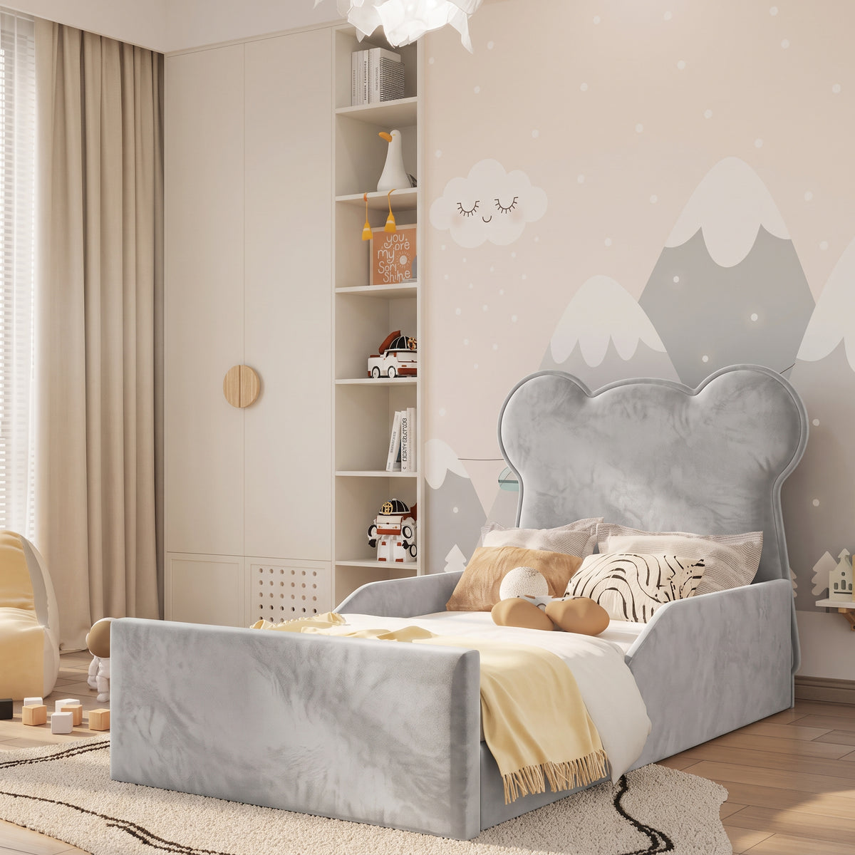 Plush Velvet Silver