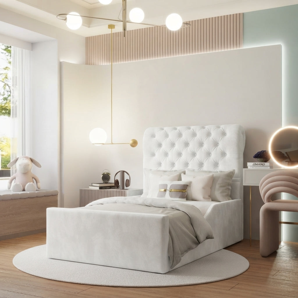Plush Velvet White
