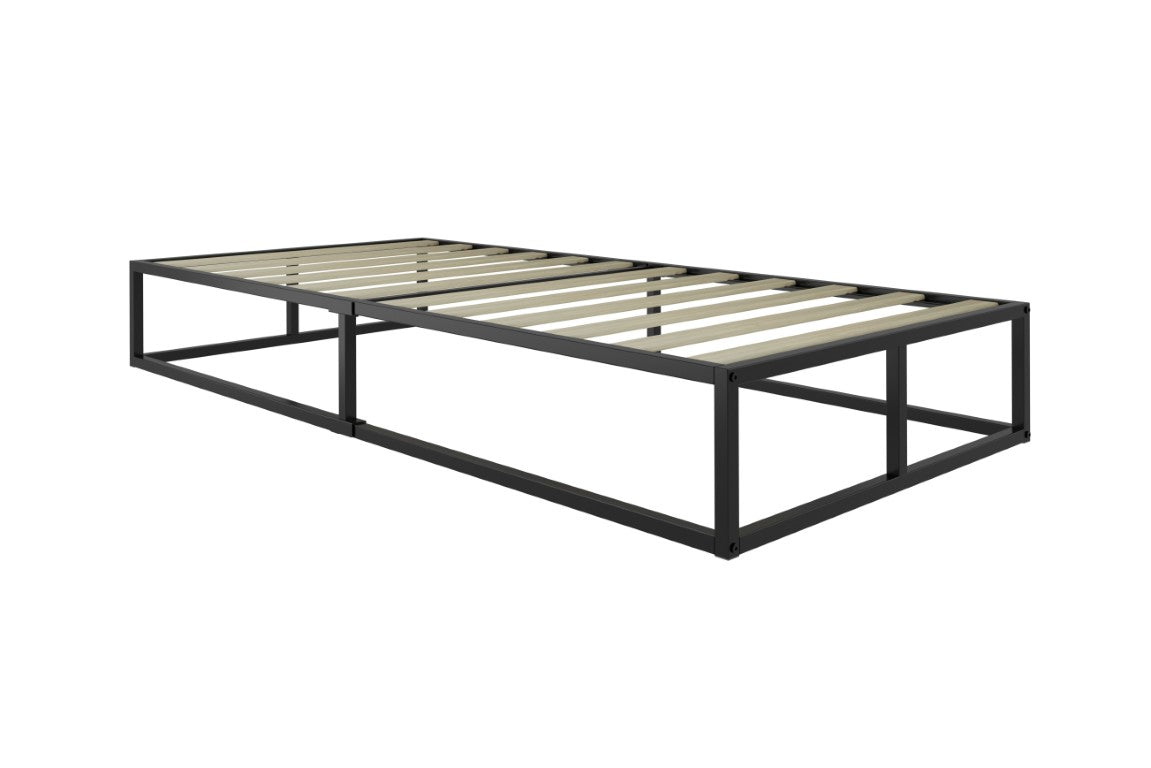 Soho Metal Platform Bed Black