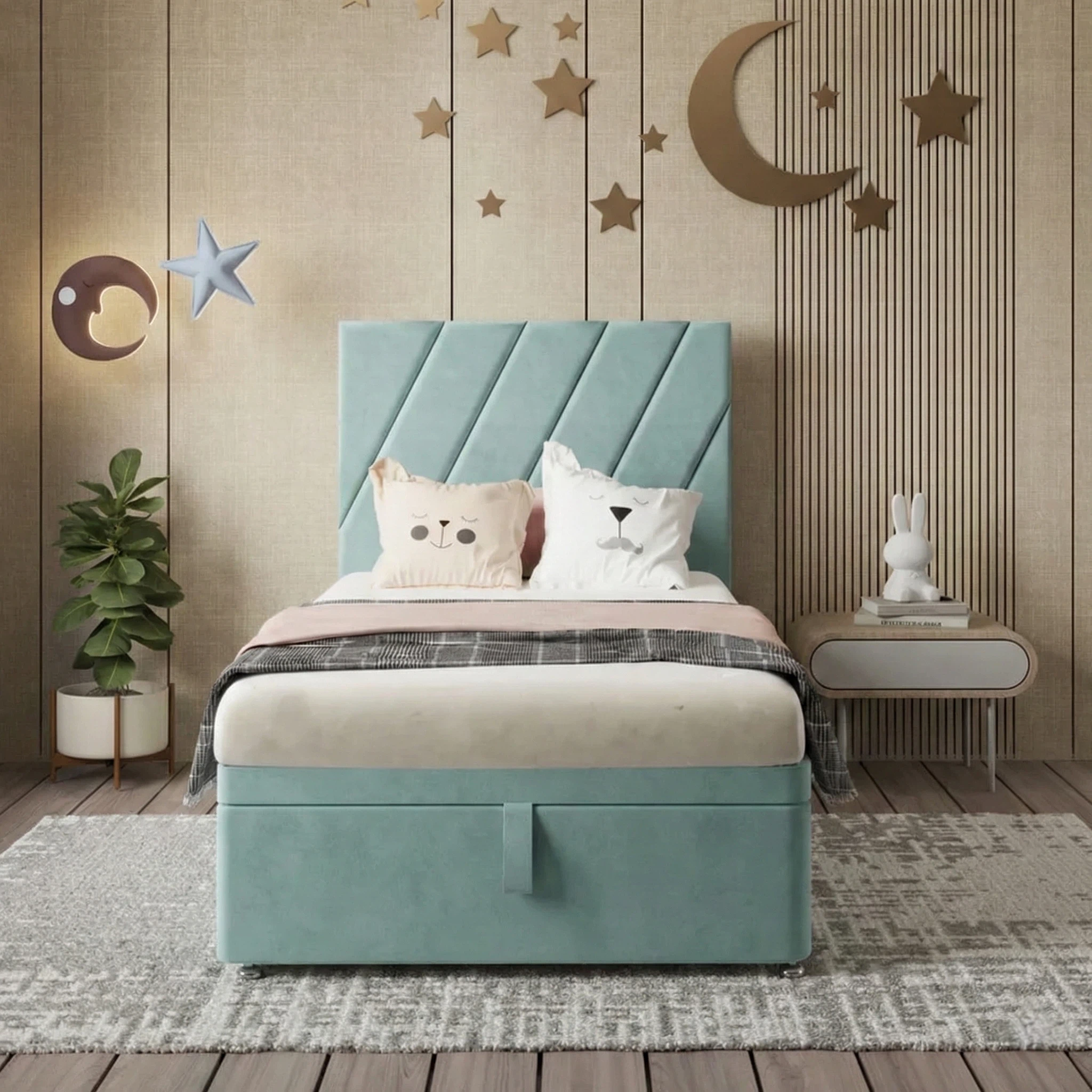 Plush Velvet Seafoam