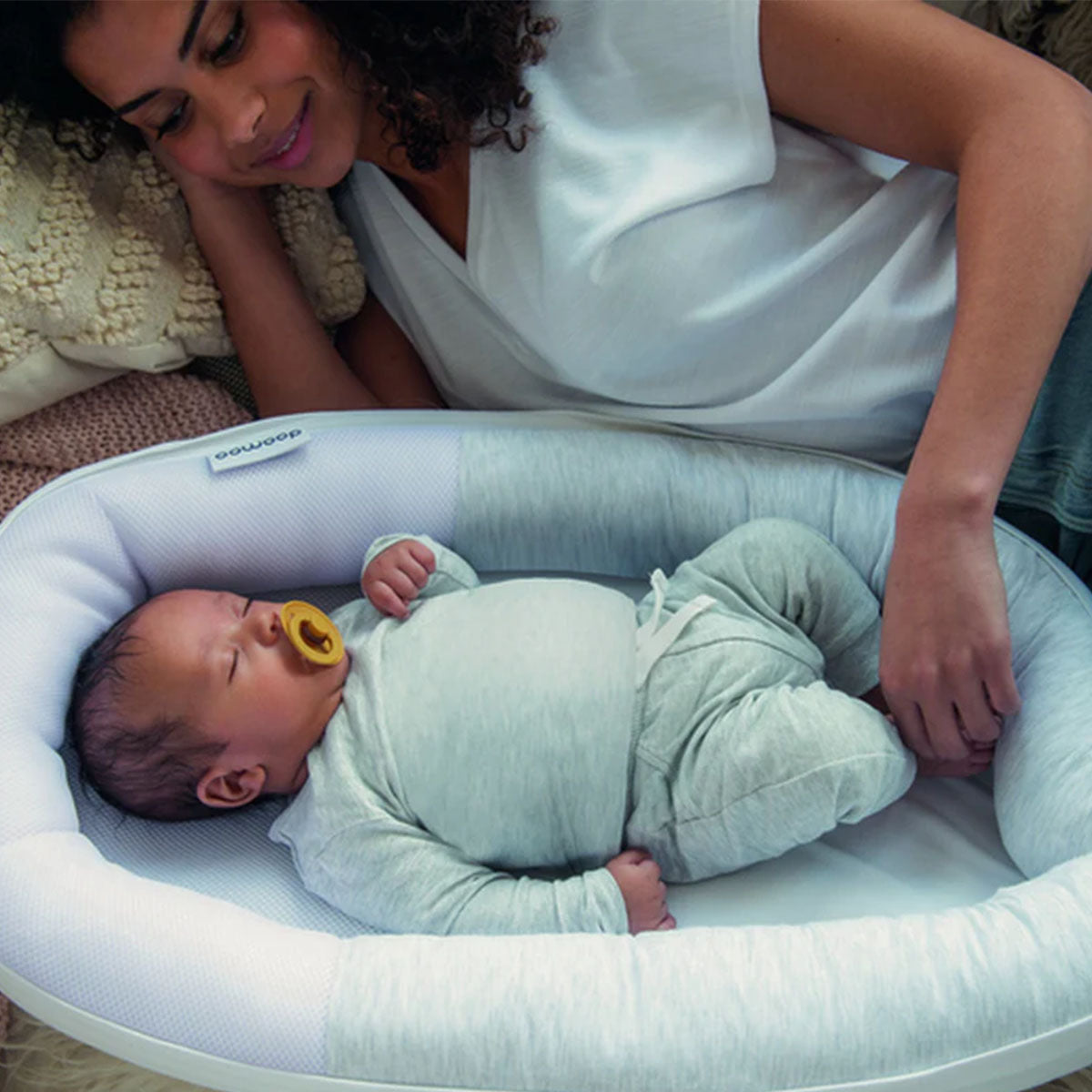 Doomoo Cocoon Cover - Melange White