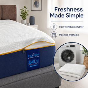 BedzOnline GelComfort cooling gel memory foam mattress