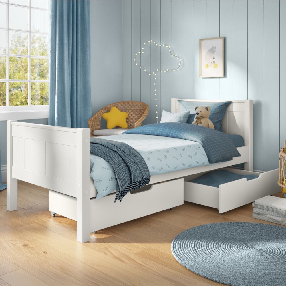 Stompa Classic Single With A Pair Of Drawers 90x190cm