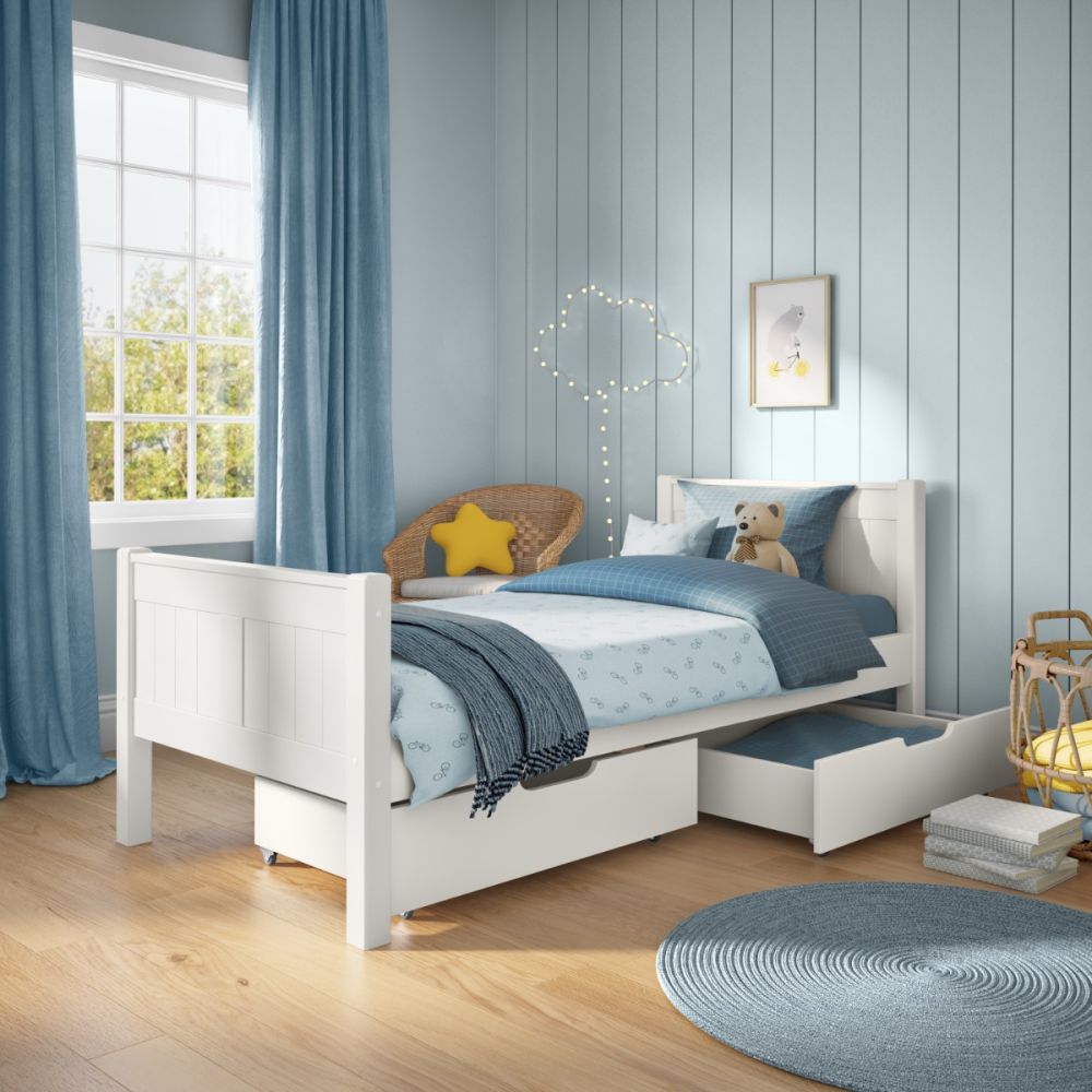 Stompa Classic Single With A Pair Of Drawers 90x190cm