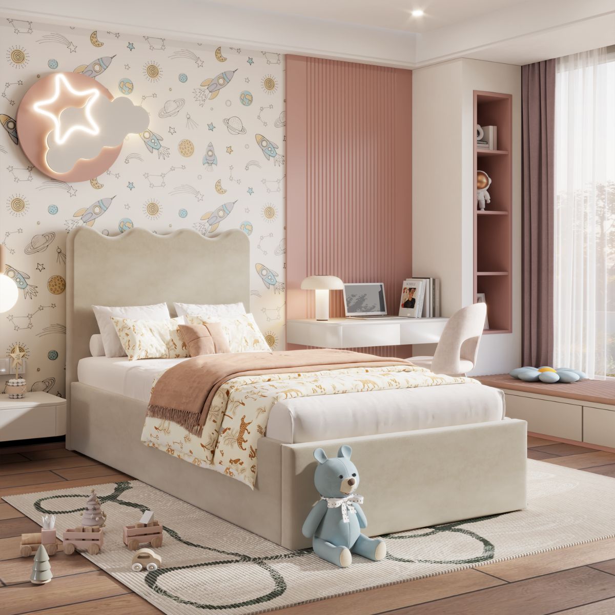 Single (3ft) / Beige