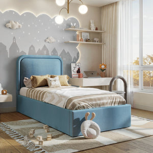 Elsie Ottoman Kids Bed Baby Blue