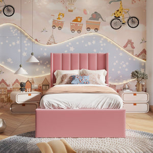 Freya Kids Bed Pink