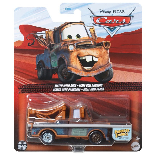 Mater with Sign